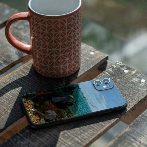 Claude Monet The Terrace at Sainte-Adresse iPhone 11 Skin